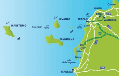 Isole-Egadi-Favignana-Levanzo-Marettimo